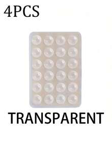 3/4个装硅胶粘性手机支架，防滑硅胶粘性手机支架，手机壳支架，免提手机配件，自拍和视频支架，1/2/5/10/50/100个装，多功能手机配件，适用于所有型号 - 彩色 - 查看 97