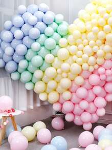 20/30/50 Pezzi Palloncini di lattice multicolore a forma di caramella macaron da 5 pollici per matrimoni, compleanni, feste per la sposa, Natale, lauree, San Valentino, anniversari e decorazioni