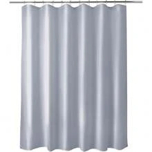 New Titanker Fabric Shower Curtain Liner, Gray Shower Curtain Liner With 2 Magnets, 70 X 72 Inches, Cloth Shower Liner Waterproof Polyester, 85GSM, Easy Installation, Machine Washable, Blue Gray - Blue Grey 70"W x 72"L (Pack of 1) - View 1