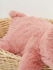 1个粉色河马毛绒玩偶，触感柔软的毛绒抱枕，可爱的毛绒玩偶，适合儿童和成人，蓬松的野生动物毛绒抱枕，床头装饰，毛绒玩偶，送给亲朋好友的礼物 - 粉色 - 查看 9