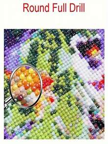 Customized Photo, DIY Diamond Painting Craft Kit, 5D Full Drill Round Bead Art Mosaic Home Decor Gift, Valentine's Day Customized Gift, Personalized Photo Customization, Family Portrait Photo Wall Art, Art Activity - Multicolor - View 8