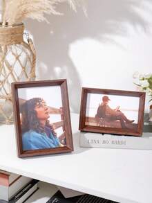 1 件复古相框支架，可容纳 4x6 5x7 英寸照片，可用于客厅卧室装饰、壁挂或桌面展示，玻璃面板 - 万圣节、圣诞节装饰的最佳礼物 - 彩色 - 查看 4