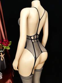 Sexy Lingerie For Women,Sexy Women'S Lingerie - Women'S Novelty Clothing See-Through Fishnet Tights, Open-Chested Feminine Jumpsuits, Open Fishnet Stockings Body Stockings, Women'S Sexy Lingerie, Suitable For Valentine'S Day Gifts/Anniversary Gifts/Confident Night