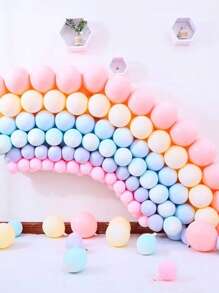20/30/50 Pezzi Palloncini di lattice multicolore a forma di caramella macaron da 5 pollici per matrimoni, compleanni, feste per la sposa, Natale, lauree, San Valentino, anniversari e decorazioni