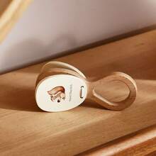 带有可爱松鼠图案的木制乐器玩具，可刺激感官和促进协调发展，是音乐教育、圣诞节和生日礼物的理想选择 - 彩色 - 查看 7