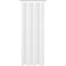 New N&Y HOME Small Fabric Shower Curtain Liner For Long Stall Size 36 X 78 Inches,Hotel Quality, Washable, White Narrow Bathroom Curtains With Grommets, 36x78 - 白色 36 英吋寬 x 78 英吋長(1 包) - 查看 1
