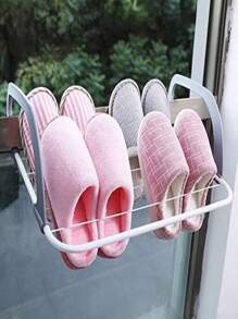 Un séchoir à linge portable (51*35*16CM) adapté au balcon, à la balustrade pliable du rebord de la fenêtre, au séchoir à linge, au porte-serviettes pliable, au séchoir à linge suspendu à la fenêtre