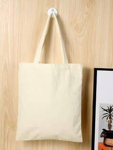 10/5/3/1 Túi Tote Canvas Gia Cố Màu Trơn - Quai xách chắc chắn, Túi xách Canvas, Túi mua sắm dung tích lớn, Có thể giặt, Tự làm, Có thể sơn, Phù hợp cho phụ nữ, Túi mua sắm có thể tái sử dụng để đóng gói quà tặng, đồ thủ công mỹ nghệ và đồ dùng nghệ thuật - Nhiều màu - Xem 4