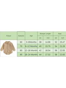 Mono de otoño para bebé niño, de caballero, de color liso, de manga larga, con solapa y botones delanteros, con bolsillo, ropa para niño pequeño - Marrón oscuro - Ver 7