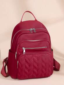 Mochila feminina casual de 5 cores, mochila de armazenamento Ravel com padrão de diamante, mochila de nylon multifuncional, mochila leve, portátil, compartimento para laptop, grande capacidade, adequada para estudantes universitárias, universidades, escolas de ensino fundamental, escolas de ensino médio, atividades ao ar livre, viagens, passeios, escolas de ensino fundamental, escritório diário para novatos, presentes para o Dia dos Namorados