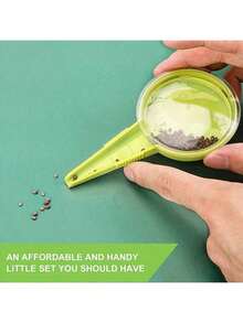 1pc土壤打孔器育苗打孔器用于播种、扦插、育苗、育苗等，是园艺工作的得力助手，开启轻松的园艺之旅