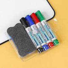 Large-Capacity Whiteboard Markers For Children Washable Water-Based Markers Washable Drawing Board Pens Doodle Coloured Pen Set,Back To School - Multicolor - View 11