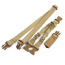 Correa Elástica Para Rifle De Un Solo Punto, Correa Militar - Caqui - Ver 2