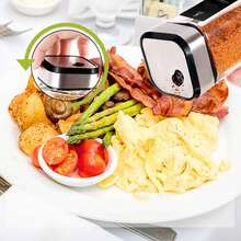 SAEIV 12 Square Spice Jars, 120ml Spice Jar Set (With Shaker Insert), Spice Shaker With Twist-Off Lid - Strong Closure, Stainless Steel Spice Storage Box (With Funnel, Label, And Pen)