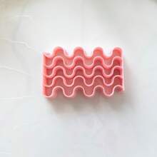 Soft Clay Molds, High Precision Grid, Wave, Wavy Patterns, Handmade Gift Molds For Hair Clips, Jewelry, Pendants, Clay Sculpting DIY Craft Decoration Earrings, Brooches, Ceramics