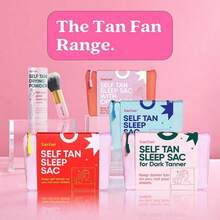 Tan Fan Self Tan Sleep Sac: Protects Sheets From Self Tanner Stains. 100% Cool Silky Lightweight Poly That Is Breathable And Roomy For Pure Comfort - Dark Tanner - View 2