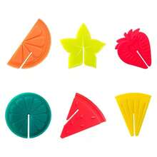 1Set Silicone Wine Glass Labels, Water And Drink Cup Decorations, Party Wine And Champagne Flute Identification Markers, Wedding And Birthday Supplies, Home And Party Decorations - Multicolor - View 13