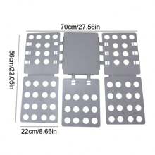 1PC Clothes Folding Board Easy And Fast Laundry Shirt Folding Board Home Storage Tool For Adults Clothes Folder Magic Folder T Shirts Jumpers Organizer Fold Save Time Pants Holder Quick T-Shirts Home Storage Hangers Convenient