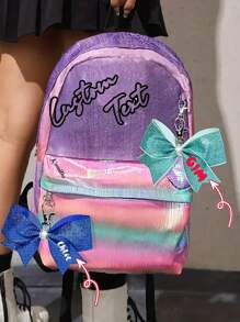 Personalisierter, bunter Cheerleader Schlüsselanhänger mit Kristalldekor - leuchtend rote, schwarze, lila, grüne, pink, blaue und orange Stoffschleife, Sport-thematischer Anhänger für Rucksäcke und Schlüssel, Cheerleader Accessoires | Cheerleader Accessoires | Schlüsselanhänger, süßer Schlüsselanhänger Zubehör perfekt für Schule und Sportveranstaltungen, für Senioren, Baseball, Football Ermutigungsgeschenk
