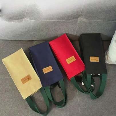 1 pieza Bolso multiusos tipo tote con porta-vasos y bolsillo para paraguas incluidos, organizador deportivo ligero para exteriores