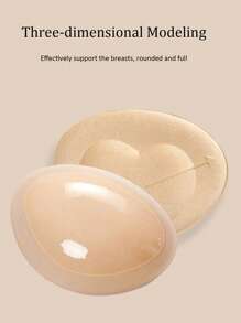 1 para samoprzylepnych damskich majtek bikini Samoprzylepne wkładki laktacyjne do biustonoszy, strojów kąpielowych lub bikini z dużym biustem, pogrubione, niewidoczne, odpowiednie do strojów kąpielowych, bikini i biustonoszy push-up, zwykłe wkładki laktacyjne, wkładki do biustonoszy