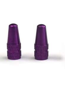 2pcs Aluminum Alloy Bicycle Tire Prest Valve Cap MTB Road Bike Covered Protector Road MTB Tyre Dustproof Bike Presta Valve - Multicolor - View 6