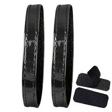 1Pair Elastic High Heel Straps - No-Slip Adjustable Ankle Bands With Hook & Loop Closure, Invisible Shoe Accessories For Women's Pumps & Dress Shoes (Black/Red/Beige, One Size Fits Most) - Multicolor - View 7