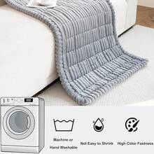 Mivnue Pet Couch Cover, Couch Covers For Dogs, Washable Dog Sofa Covers Couch Protector, Fuzzy Non Slip Couch Slipcover Pet Friendly (Brown, 27.6" X 59.1") - 淺灰色 - 查看 4