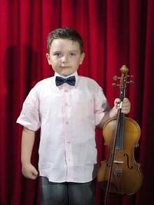 Boys & Girls Polka Dot Bow Tie, Suitable For School, Party, Wedding, Concert, Celebration