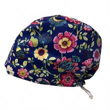 Cappellino da baseball in tessuto casual con stampa floreale, cappellino sportivo non stampato per tutte le stagioni