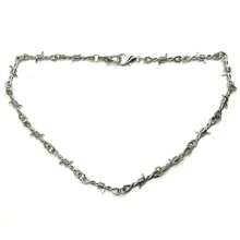 1Pc Punk Thorns Wire Barbed Trousers Long Waist Chain Hippop Grunge Goth Women Men Pants Jeans Accessories
