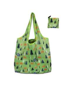 قطعة واحدة حقيبة بقالة كبيرة قابلة للطي، حقيبة شاطئ قابلة للغسيل، حقيبة بوليستر قابلة للتمزق، مستلزمات مطبخ، أدوات تخزين المطبخ، ديكور الغرفة، مناسبة للمطبخ والمطعم والحفلات والتخييم والتجمعات، هدية لأصدقائك وعائلتك