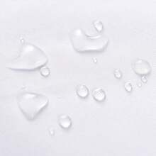New N&Y HOME Fabric Shower Curtain Or Liner With Magnets - Washable Hotel Quality Cloth Shower Curtain For Bathroom - White, 71x72 - 白色 71 英吋寬 x 72 英吋長(1 包) - 查看 4
