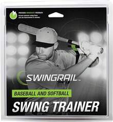 Ayuda de entrenamiento de swing de béisbol/sófbol SWINGRAIL - Equipo para batear y golpear - Blanco - Ver 1