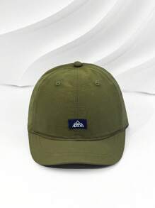 1 Stück Retro amerikanischer Stil Baseball Kappe mit kurzem Schirm, schnelltrocknender Outdoor Sport Sonnenhut für Herren, Sommer