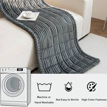 Mivnue Pet Couch Cover, Couch Covers For Dogs, Washable Dog Sofa Covers Couch Protector, Fuzzy Non Slip Couch Slipcover Pet Friendly (Brown, 27.6" X 59.1") - 深灰色 - 查看 4