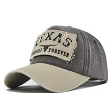 1pc Men's Texas Letter Embroidered Baseball Cap