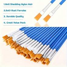 Dom Delfim Nylon Painting Brush Set, Minimalist & Practical Multi-Function,Back To School,School Supplies