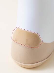 2 Pairs Thin Ice Silk Women's Low Vamp Non-Slip Solid Color Simple Fashion Comfortable Sports Toe Split Hidden Socks, Spring/Summer