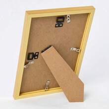 New 10x11 Picture Frame Gold For Wall Hanging, Wall Mounting Horizontally Or Vertically, 10 X 11 Wall Gallery Poster Photo Frame  Shatter Ristant Plexiglass, Gold - 金色 10x11 英寸 - 查看 6
