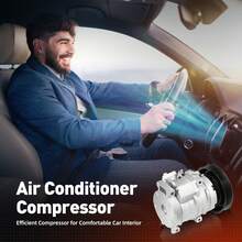 TFCFL Air Conditioner Compressor, Air A/C Compressor For 2003-2008  Corolla 1.8L And 2003-2008  Matrix 1.8L
