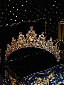1 Peça Coroa de Rainha e Tiaras, Coroa de Princesa para Mulheres e Meninas, Tiara de Cristal para Noiva Princesa para Casamento e Festa