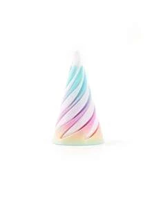 1pc Multi-Size Double-Sided Spiral Cone 3D Printing Decompression Spin Toys, Spiral Stereo Structure Decor, Perfect Gift For Christmas, Birthday Party - Multicolor - View 8