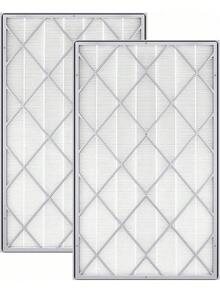 HE601 HEPA Replacement Filter Compatible With Shark Air Purifier 6-Fan Models HE601& HE602, H13 True Premium HEPA Filter, Compare To Part# HE6FKPET, HE6FKBAS, HE6FKPRO, 2 Packs - HE601-2 件裝 - 查看 1