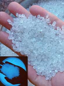 1000pcs/2000pcs 3-5mm Glow In The Dark Pebbles For Garden, Aquarium, Terrariums, Fairy Gardens, Pathway Decor, Miniature Landscape, Corridor, Aquarium - Multicolor - View 10