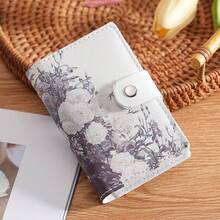 Lễ hội mua sắm năm 2025 Giảm giá trong thời gian có hạn Hộp đựng thẻ hoạt hình dễ thương, Ngăn đựng thẻ lớn cho nữ, Nhiều khe cắm thẻ, Chống khử từ, Ví đựng thẻ cho nữ - Nhiều màu - Xem 13