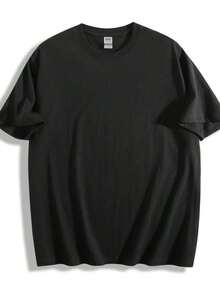 Plus-Sized And Loose Men's Clothing. L-5XL Pure Cotton T-Shirt. Black Short Sleeve T-Shirt With Penny Hardaway Basketball Pattern - màu đen - Xem 4