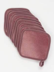 5/10/20 pezzi Panni struccanti riutilizzabili, salviette detergenti per il viso lavabili in lavatrice adatte a tutti i tipi di pelle, trucco, economiche, decorazione camera, toeletta, viaggio, camera da letto, accessori trucco, cuscinetto, applicatore trucco, cuscinetto cipria, spugnetta trucco