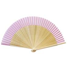 1 Stück faltbarer Fächer, chinesisch-japanischer Damengabe-Dekor, elegante Fächer, Qualitätsholz, für Zuhause, Tanzpartys, Hochzeit, 8 Farben