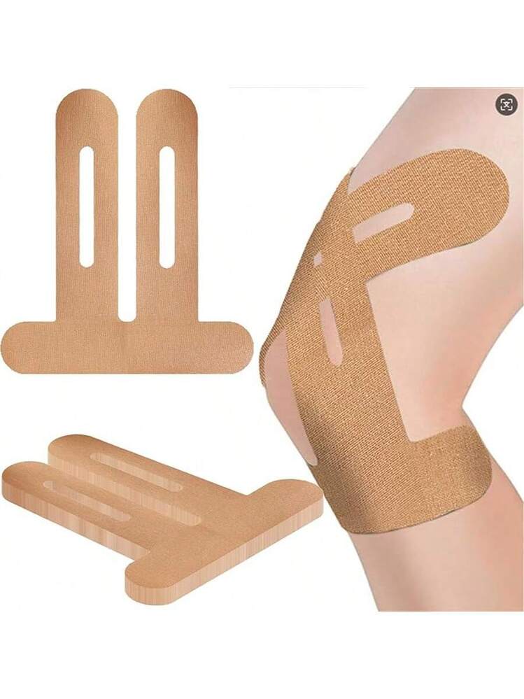 10 nastri kinesiotapes Precut, per dolori al ginocchio, impermeabili e kinesiotapes pretagliati, nastro kinesiologico pretagliato, per sport (blu